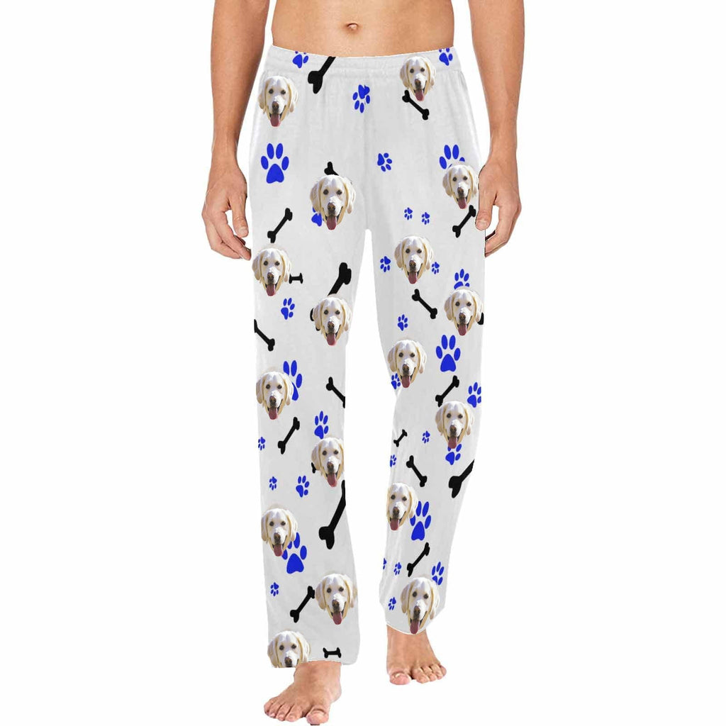 Gesichts-Pyjama-Hose, Hundegesicht auf Pyjamas, Hunde-Pyjama, personalisierte Nachtwäsche, Sonderangebot, Weihnachtsgeschenke