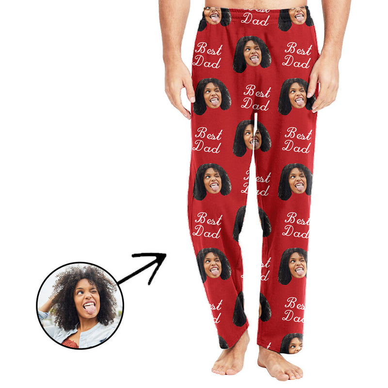 Personalisiert Foto Pyjamas Hose für Männer Die besten Vatertagsgeschenke für Väter