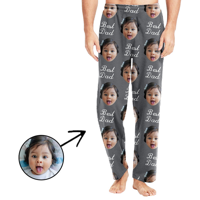 Personalisiert Foto Pyjamas Hose für Männer Die besten Vatertagsgeschenke für Väter