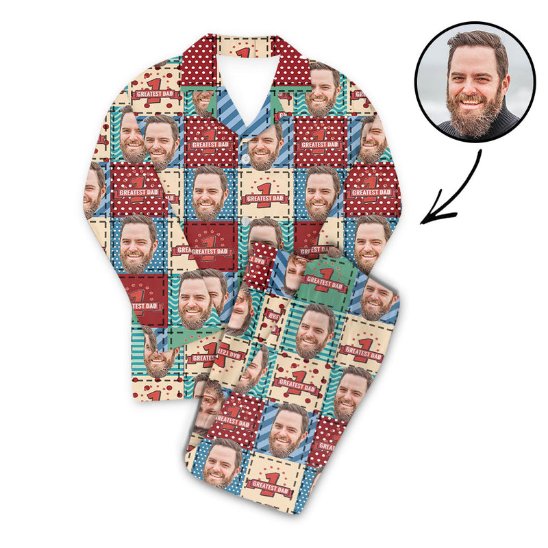 Benutzerdefiniertes Foto Pyjama Set Die besten Vatertagsgeschenke für Väter