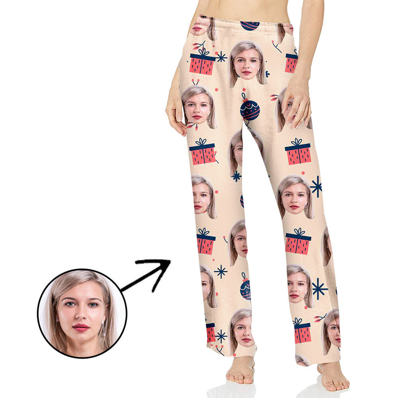 Personalisiert Foto Pyjamas Hose für Frauen Weihnachtsgeschenke für meine Liebsten