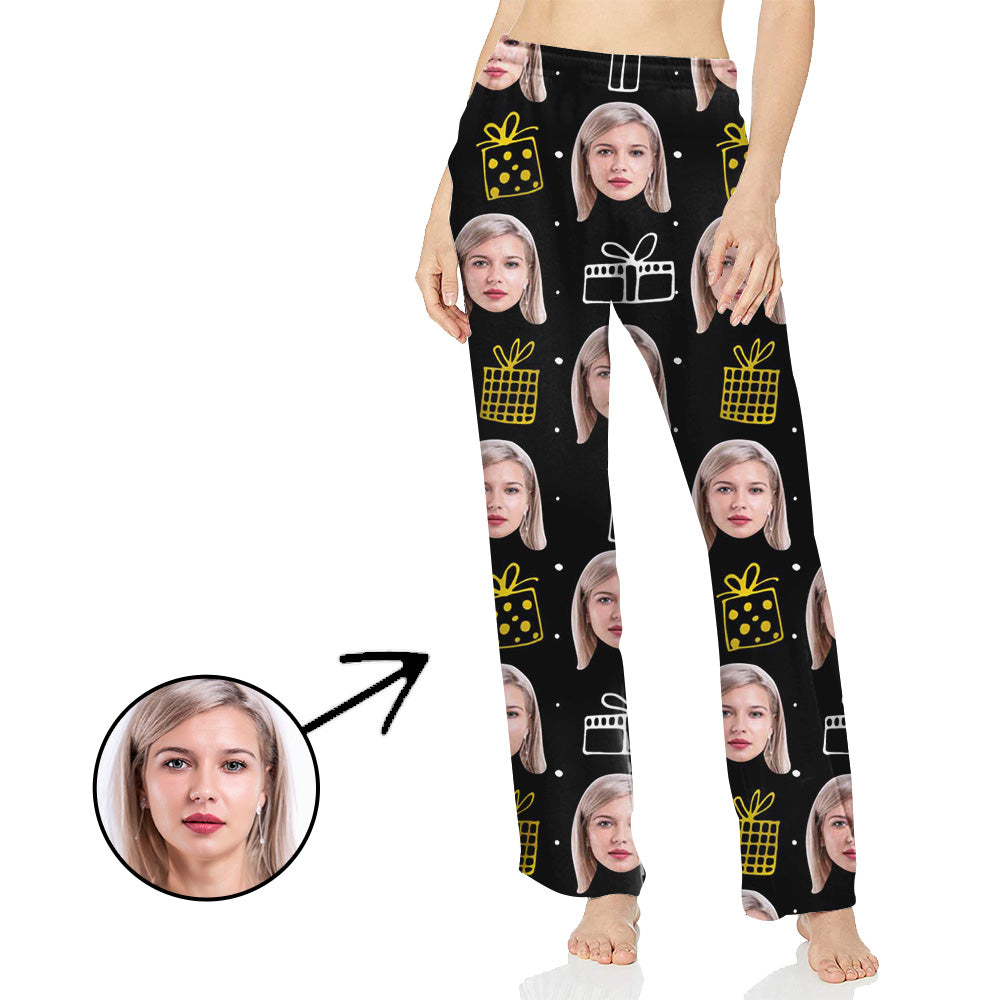 Personalisiert Foto Pyjamas Hose für Frauen Geschenke gedruckt