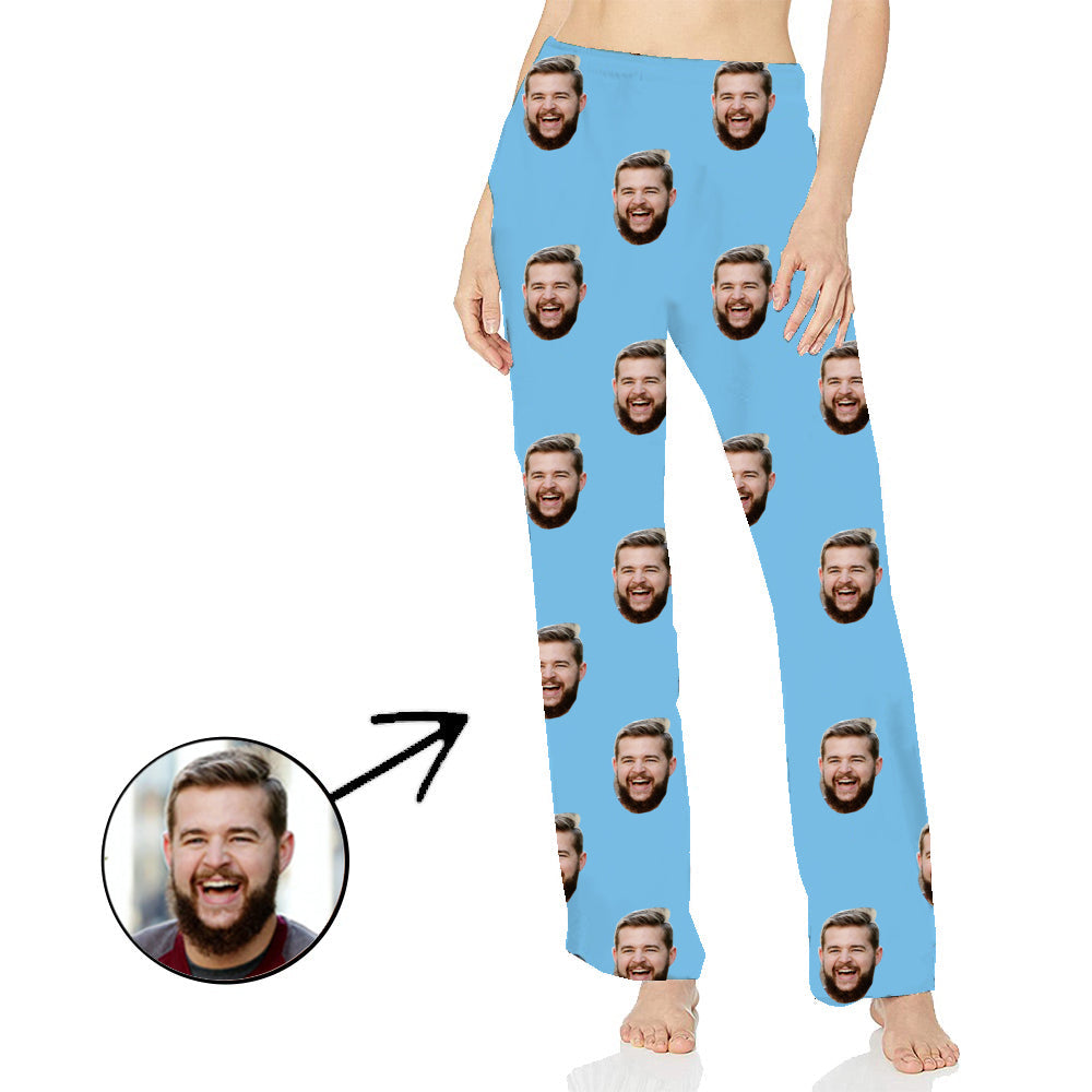 Personalisiert Foto Pyjamas Hose für FrauenIch liebe mein Baby Langarmshirt